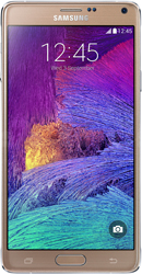 Samsung Galaxy Note 4 gold