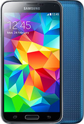 Samsung Galaxy S5 blue