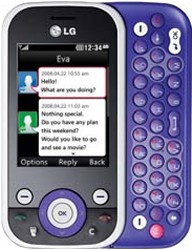 LG KS365 purple