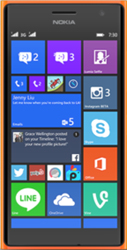 Nokia Lumia 735 orange