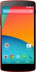 LG Nexus 5 red