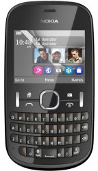 Nokia Asha 200 black