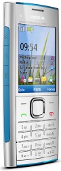 Nokia X2 silver blue
