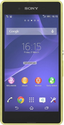 Sony Xperia E3 lime