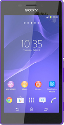 Sony Xperia M2 purple
