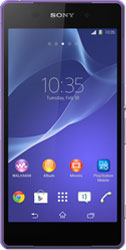 Sony Xperia Z2 purple